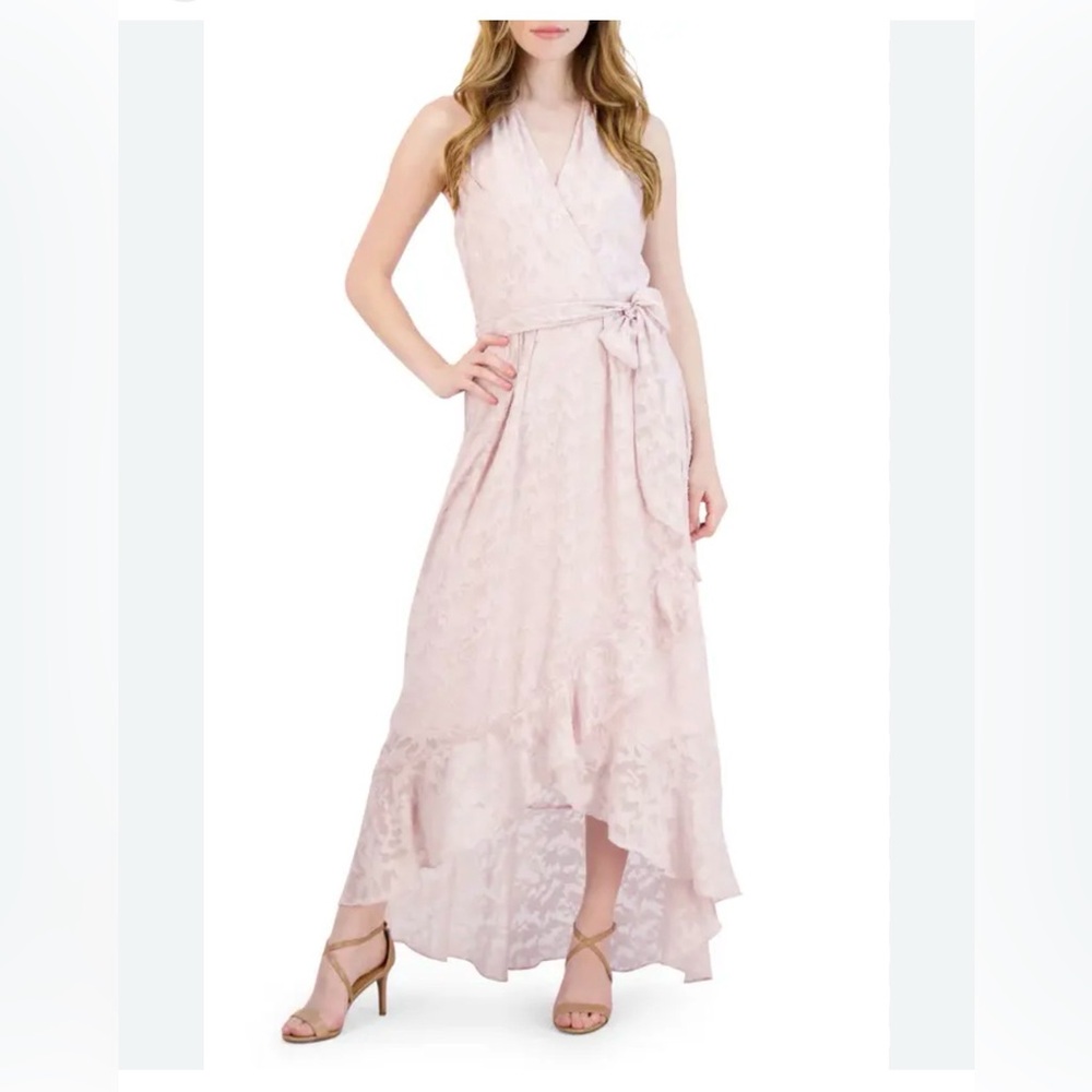 Julia Jordan SZ10 romantic prom elegant chic Lace cottage core fairy Dress Pink
